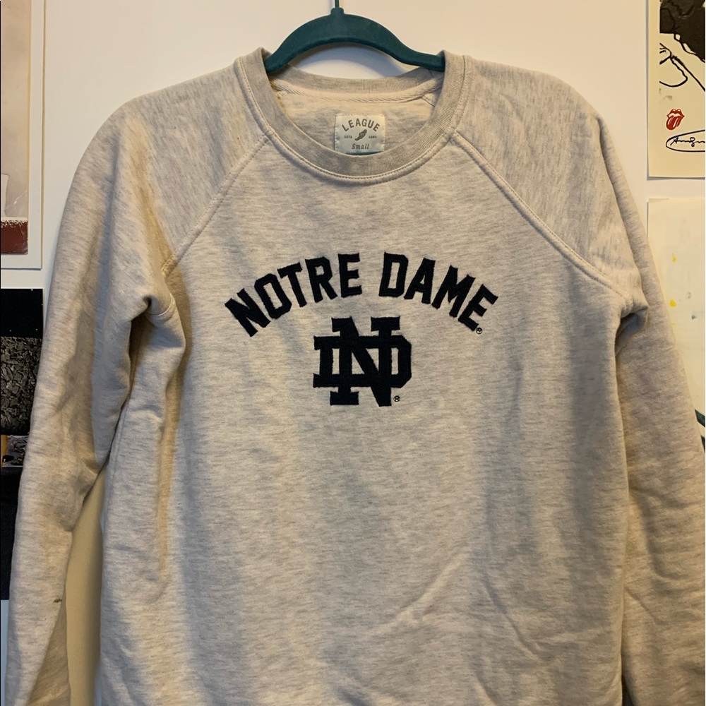 University of Notre Dame sweatshirt